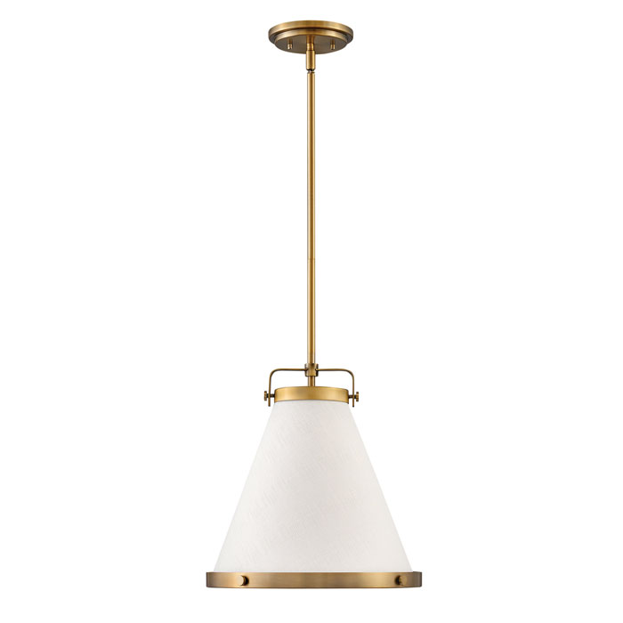 Lexi Collection LED Pendant in Lacquered Brass Hinkley 4997LCB
