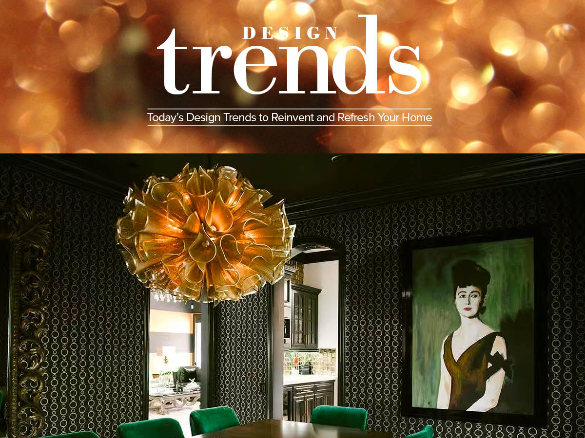 Today’s Design Trends: Glam Style