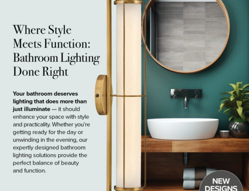 Where Style Meets Function: Bathroom Lighting Done Right