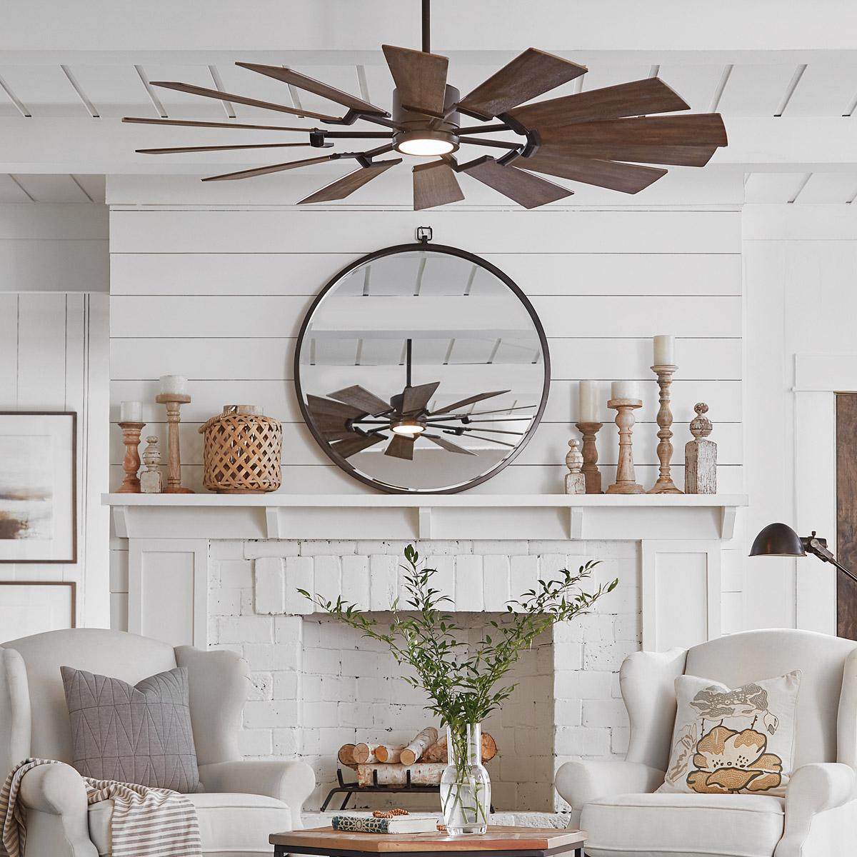 ceiling-fans-1200×1200-4 Living Room Lighting Ideas and Tips