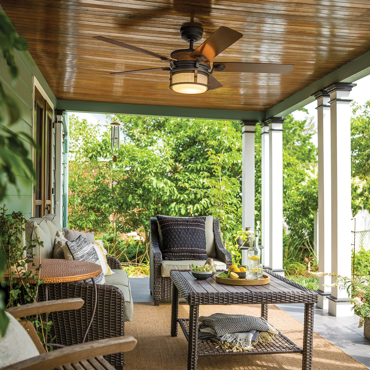 ceiling-fans-1200×1200-6 Living Room Lighting Ideas and Tips