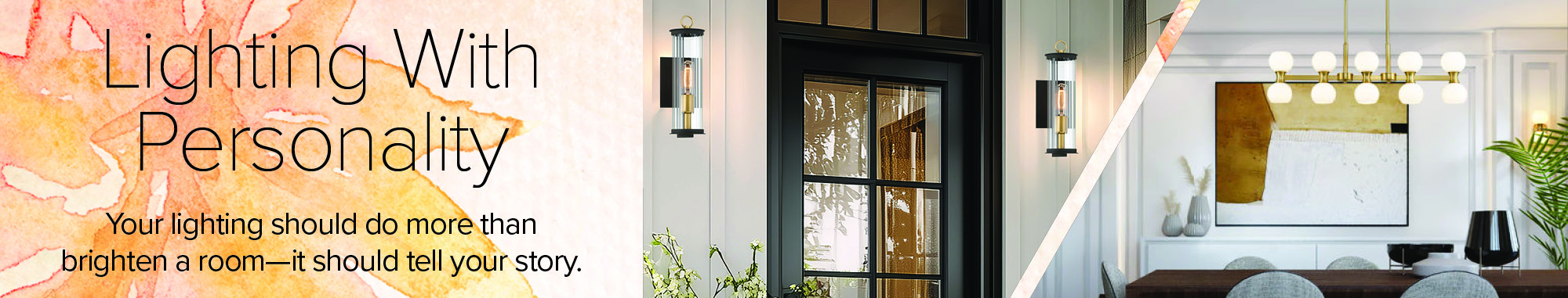 Lighting, decor and fan sale