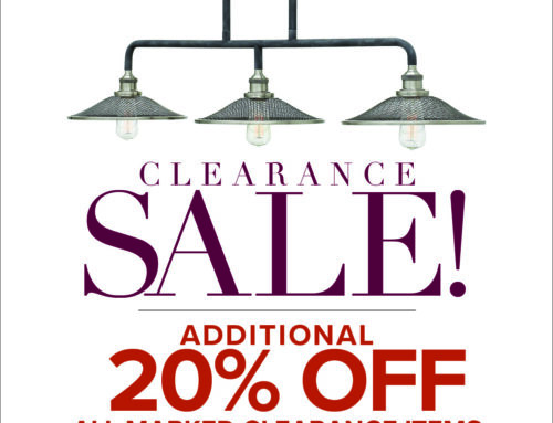 Lighting Clearance Sale