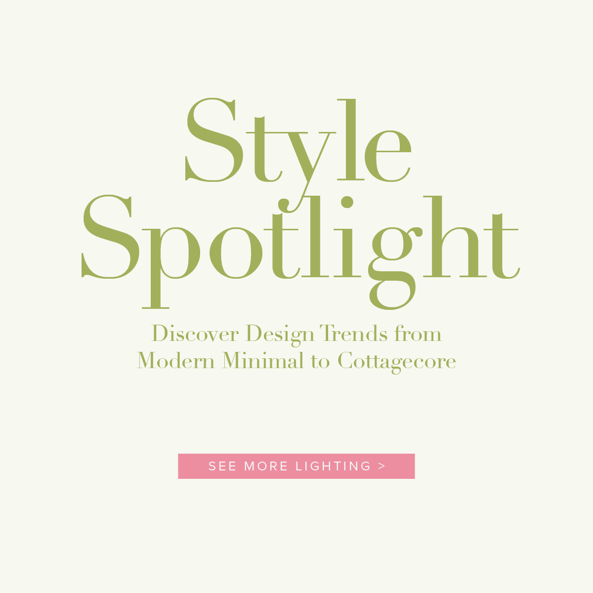 Lighting with personality