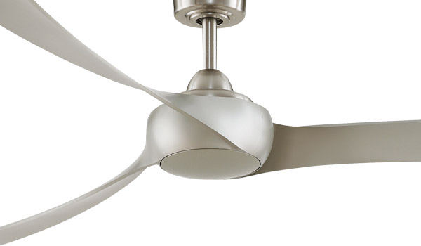 Wrap Collection (indoor / outdoor) 84” 3-Blade Ceiling Fan in Brushed Nickel* Fanimation (motor only) *Blades sold separately MAD8531BN