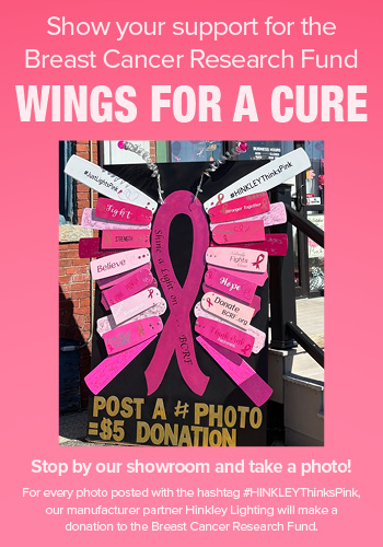 Wings for a cure breast cancer awareness